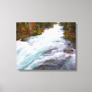 McKenzie River   Oregon Canvas Print
