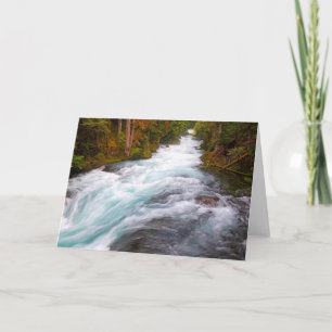 McKenzie River   Oregon Card