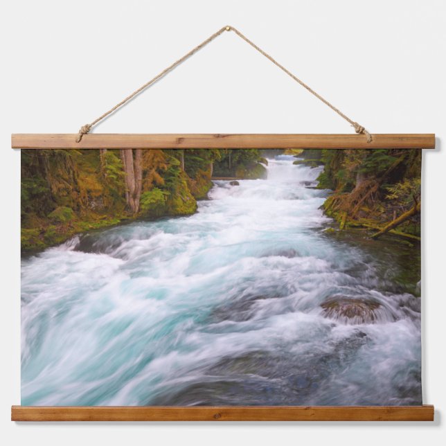 McKenzie River | Oregon Hanging Tapestry (Front)