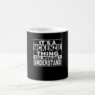 MCKENZIE Surname Personalised Gift Coffee Mug