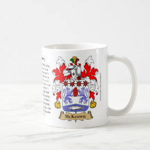 McKeown, the Origin, the Meaning and the Crest Coffee Mug