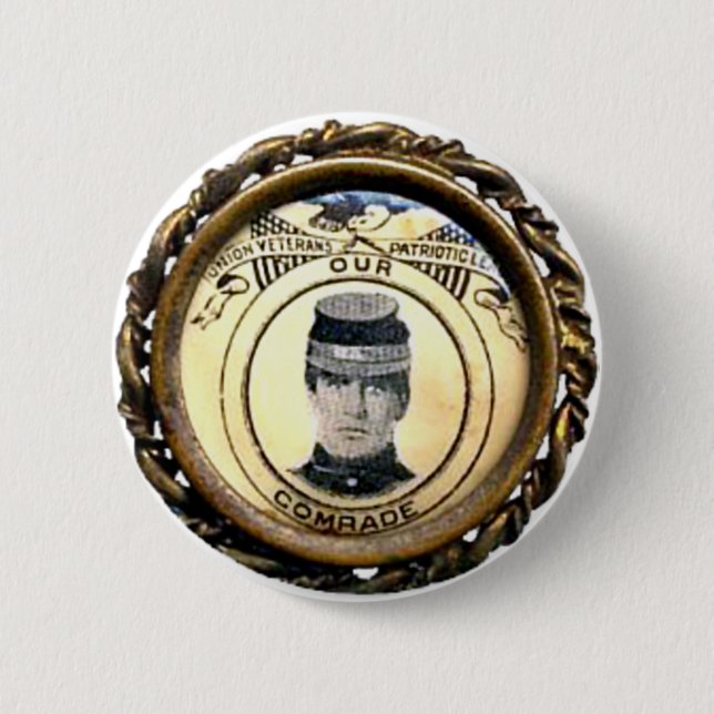 McKinley Civil War Badge - Button (Front)