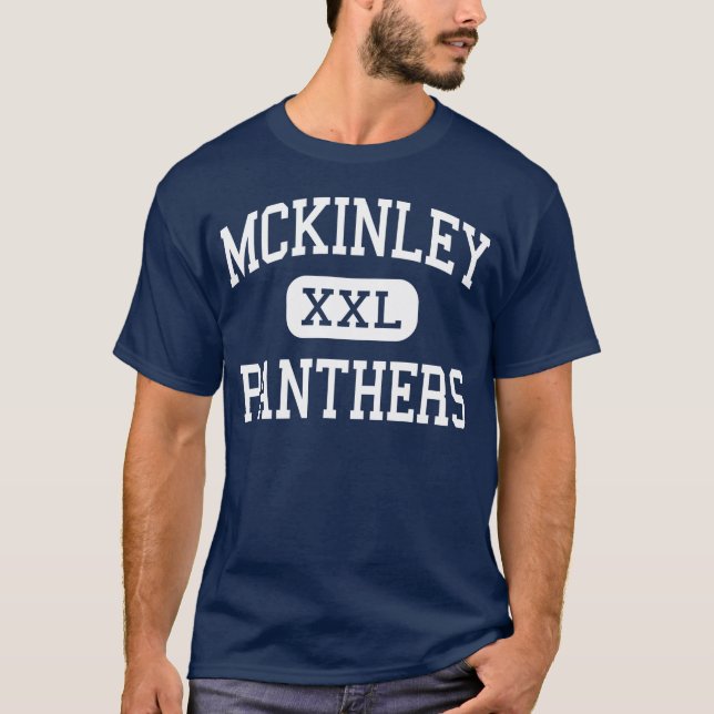 McKinley - Panthers - High - Baton Rouge Louisiana T-Shirt (Front)