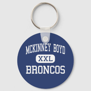 McKinney Boyd - Broncos - High - McKinney Texas Key Ring