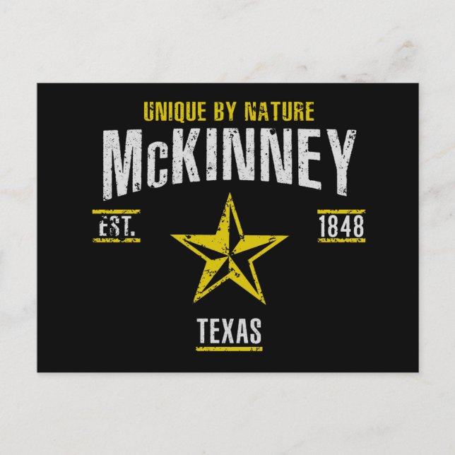 McKinney Postcard (Front)