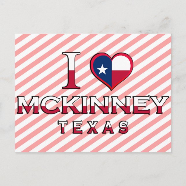 McKinney �, Texas Postcard (Front)