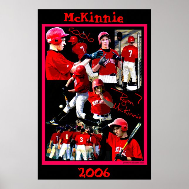 McKinnie Freshman Baseball Poster (Front)