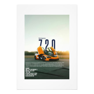 Mclaren 720s Poster