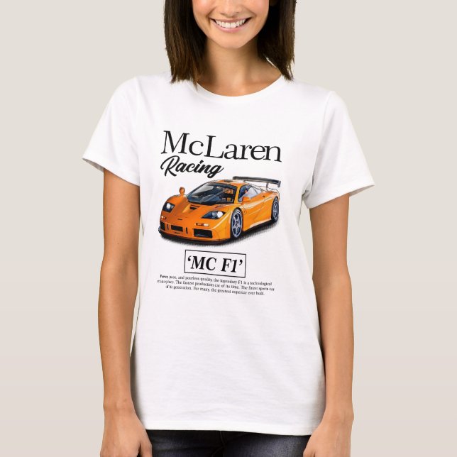 McLaren F1 Racing Hoodie - Gifts For Car  T-Shirt (Front)