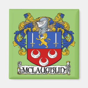 McLaughlin Coat of Arms Magnet