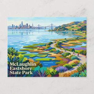 McLaughlin Eastshore State Park California Postcard