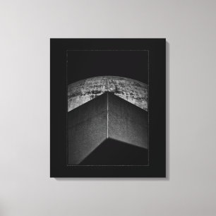 McLaughlin Planetarium No 1 with Border Canvas Print