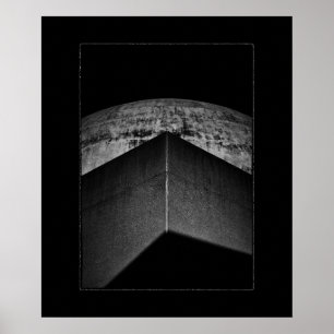 McLaughlin Planetarium No 1 with Border Poster