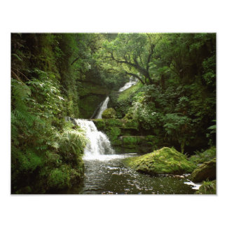 McLean Falls South Island New Zealand Photo Print