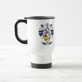 McLean Family Crest Coat of Arms TITLE Travel Mug