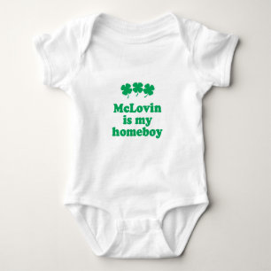 MCLOVIN IS MY HOMEBOY BABY BODYSUIT
