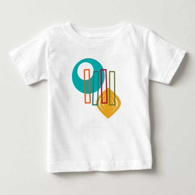 MCM Abstract Design  Baby T-Shirt (Front)