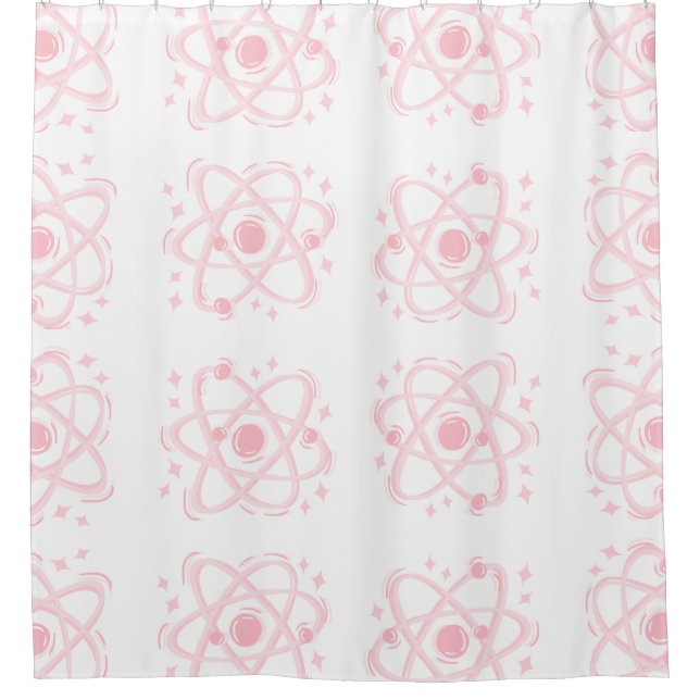 MCM Atomic Era Shower Curtain (Front)