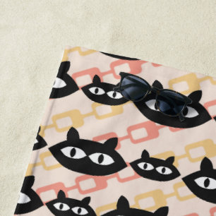 MCM Cats  Beach Towel