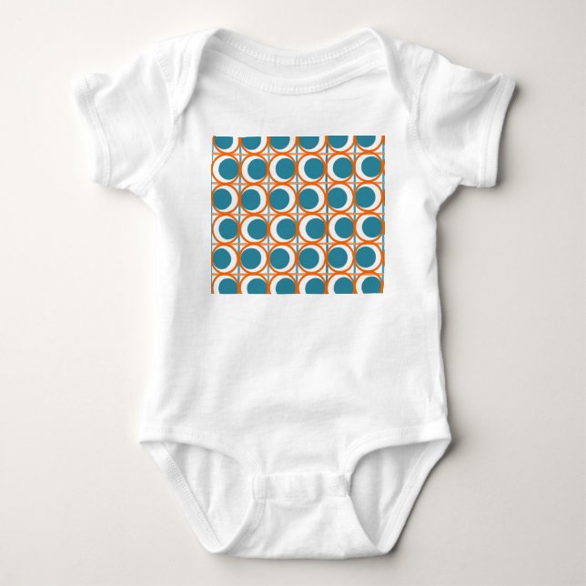 MCM Circles and Lines Baby Bodysuit (Front)