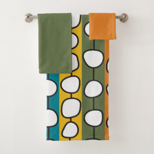 MCM Colourful Lines Bath Towel Set