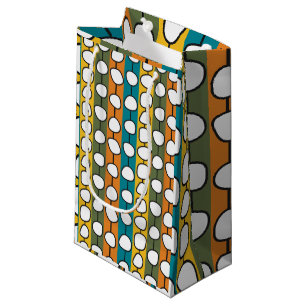 MCM Colourful Lines Small Gift Bag