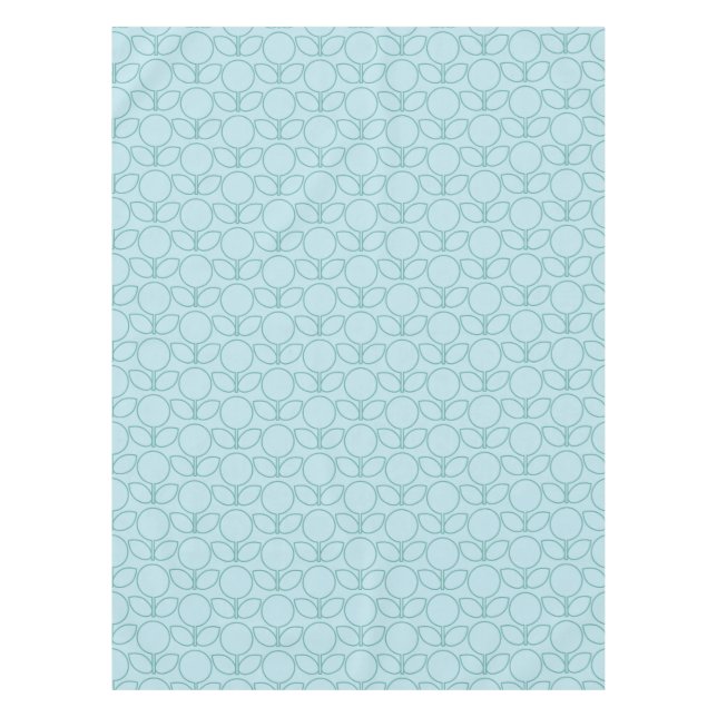 MCM Florabunda Blue & White Tablecloth (Front)