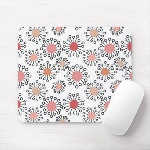 MCM Flowers Mouse Mat