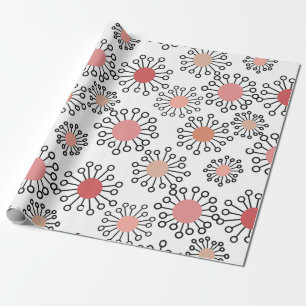 MCM Flowers  Wrapping Paper