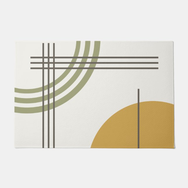 MCM Geo Abstract 01 Doormat (Front)