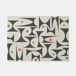 MCM Geometric Pattern Table Lamp Bath Mat