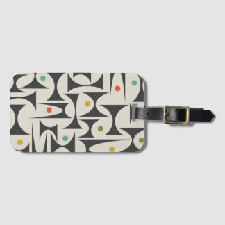 MCM Geometric Pattern Table Lamp Bath Mat Fleece B Luggage Tag