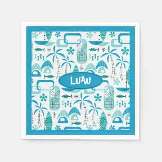MCM Hawaiian Village – Blue Napkin