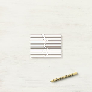 MCM Inspired Lines Post-it Notes
