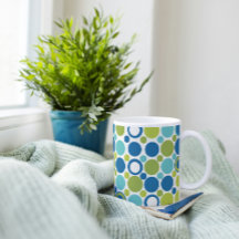 MCM Lime and Aqua Bubble