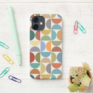 MCM Semicircles Big Pattern Colour on Cream iPhone 12 Mini Case