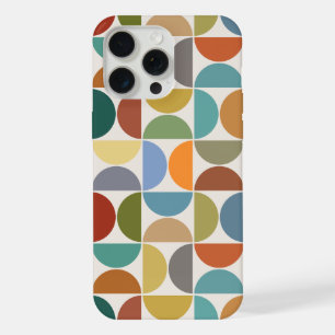 MCM Semicircles Big Pattern Colour on Cream iPhone 15 Pro Max Case