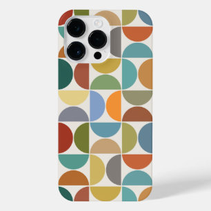 MCM Semicircles Big Pattern Colour on Cream iPhone 14 Pro Max Case