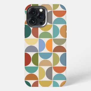 MCM Semicircles Big Pattern Colour on Cream iPhone 13 Pro Max Case