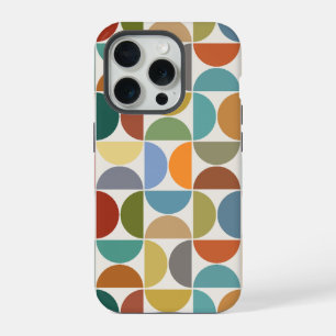 MCM Semicircles Big Pattern Colour on Cream iPhone 15 Pro Case