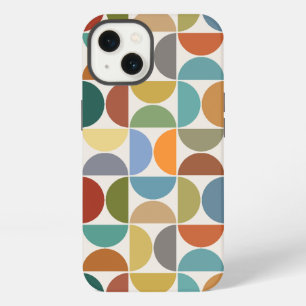 MCM Semicircles Big Pattern Colour on Cream iPhone 13 Case