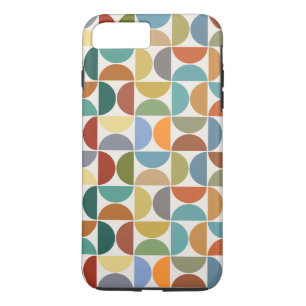 MCM Semicircles Pattern Colour on Cream iPhone 8 Plus/7 Plus Case