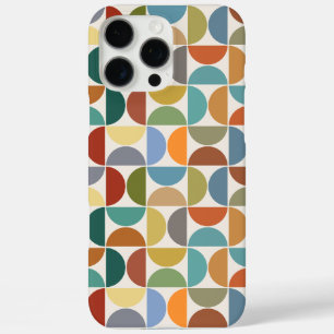 MCM Semicircles Pattern Colour on Cream iPhone 16 Pro Max Case