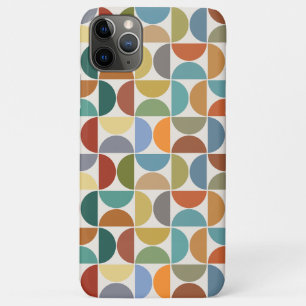 MCM Semicircles Pattern Colour on Cream iPhone 11 Pro Max Case