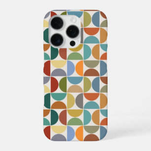 MCM Semicircles Pattern Colour on Cream iPhone 16 Pro Case