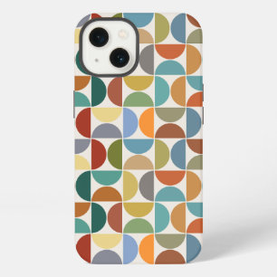 MCM Semicircles Pattern Colour on Cream iPhone 13 Case