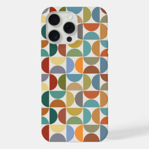 MCM Semicircles Pattern Colour on Cream iPhone 15 Pro Max Case