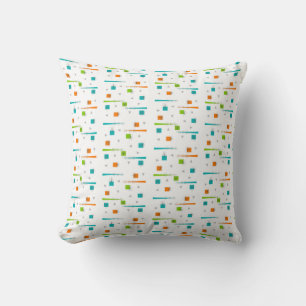 MCM Starburst 1950s Miniprint Throw Pillow