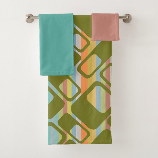 MCM Stripes  Bath Towel Set (Insitu)