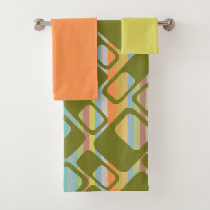 MCM Stripes Bath Towel Set